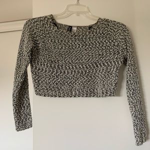 Forever 21 DIVIDED Sweater Poppy Crop Top